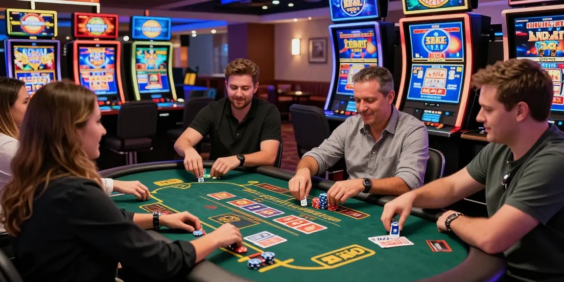 Exciting gameplay at scoarch.org.uk credit card casinos with Visa and Mastercard options, capturing casino atmosphere.