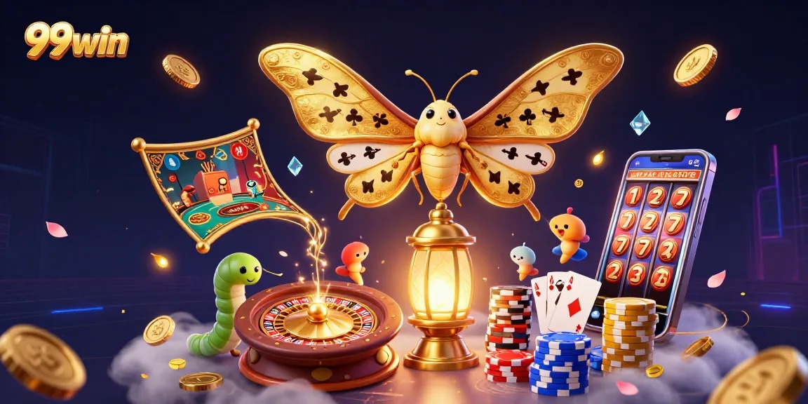 Engage with thrilling games at 99win, where golden opportunities and vibrant casino scenes attract you.
