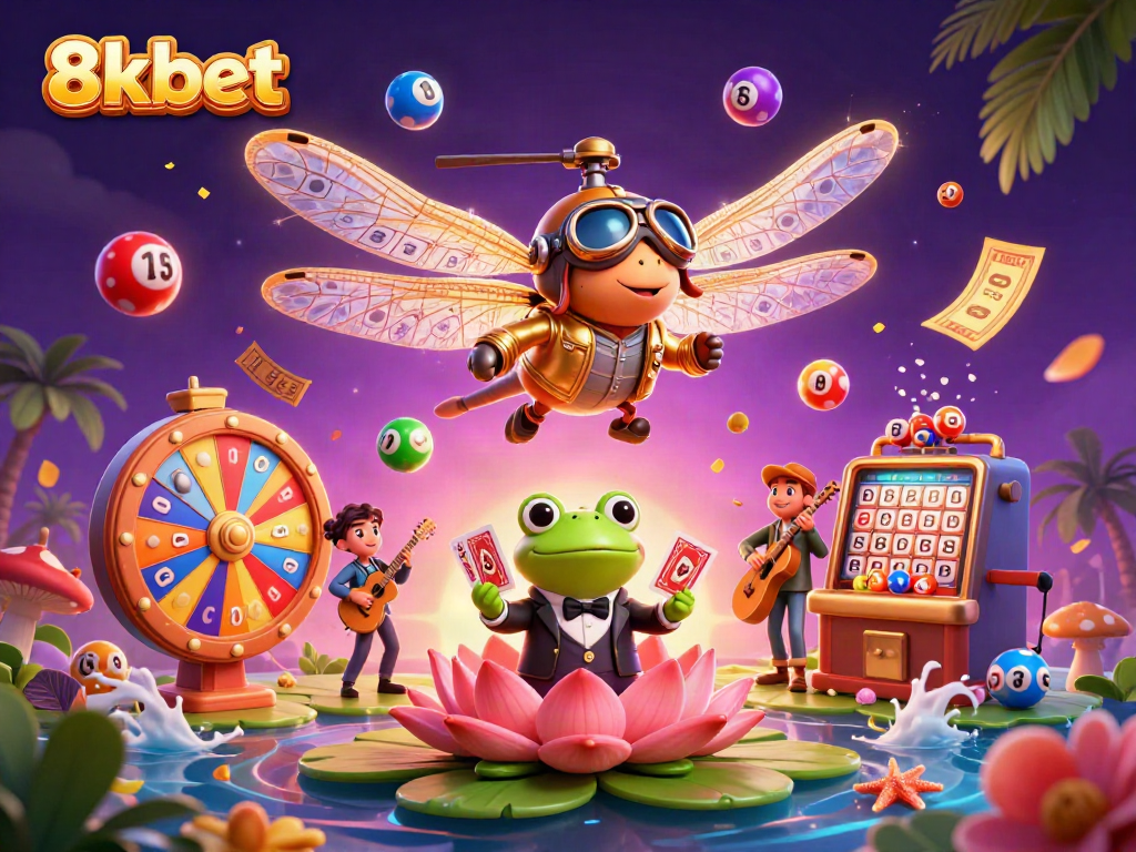 Experience 8xbet with dynamic gaming elements in an ultra-detailed casino scene.