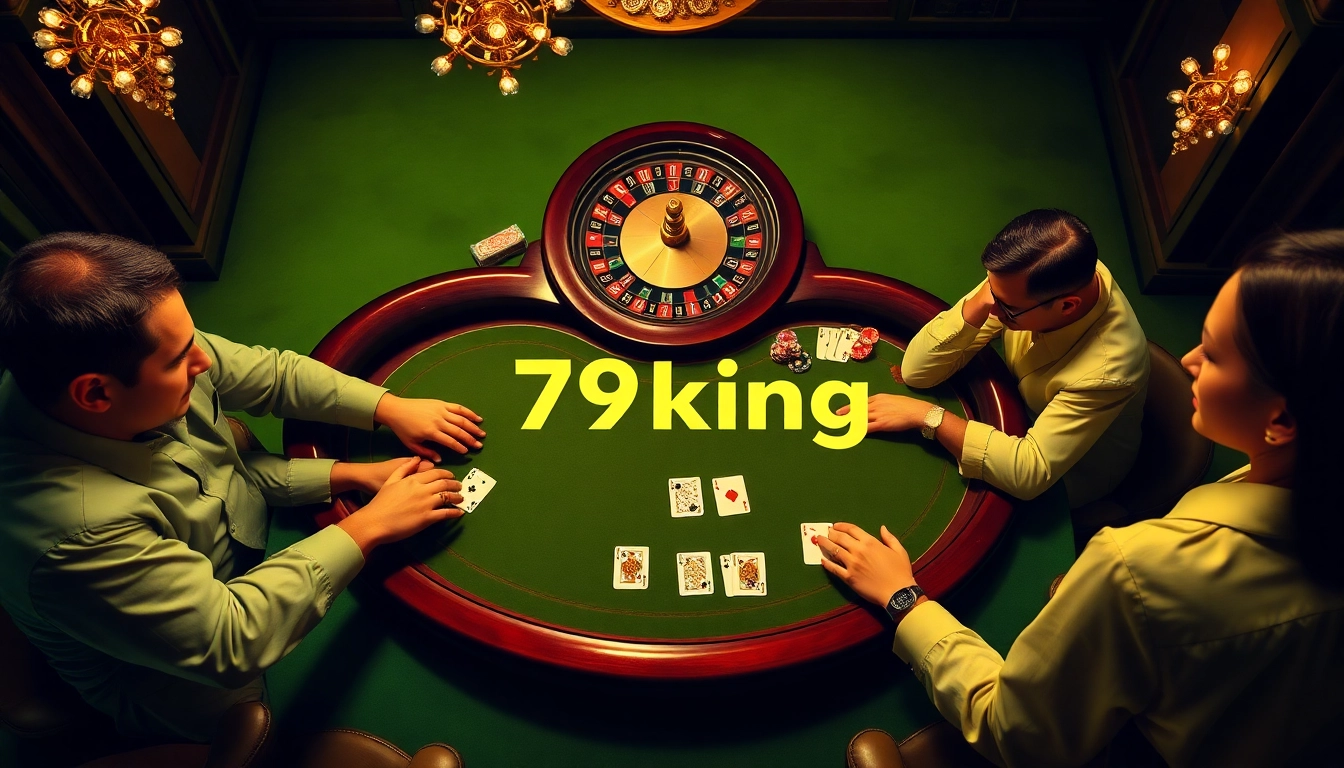Experience the thrill of poker at 79king’s elegant casino tables.
