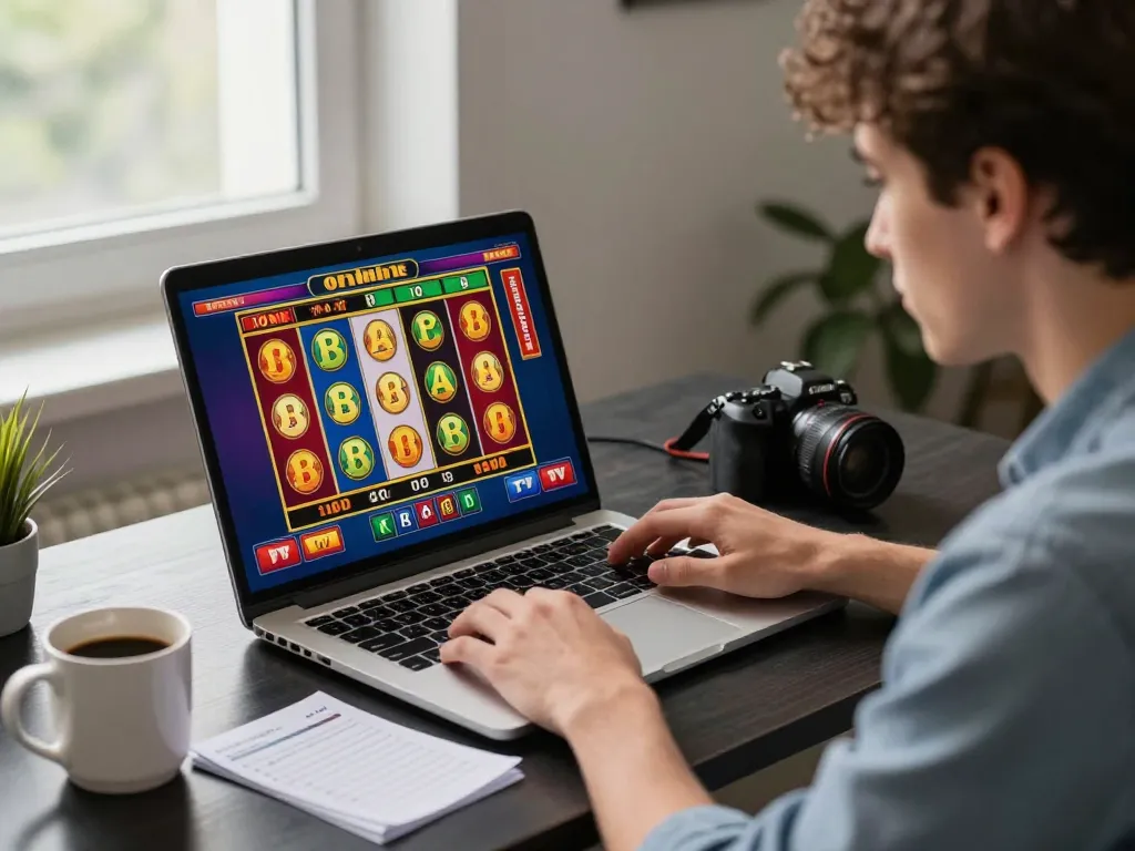 Engaging online casino gameplay with MM88 slot interface during intense betting session.