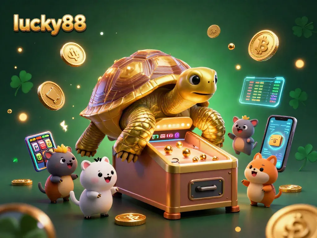 Engage with exciting lucky88 slot gameplay surrounded by vibrant casino-themed elements.
