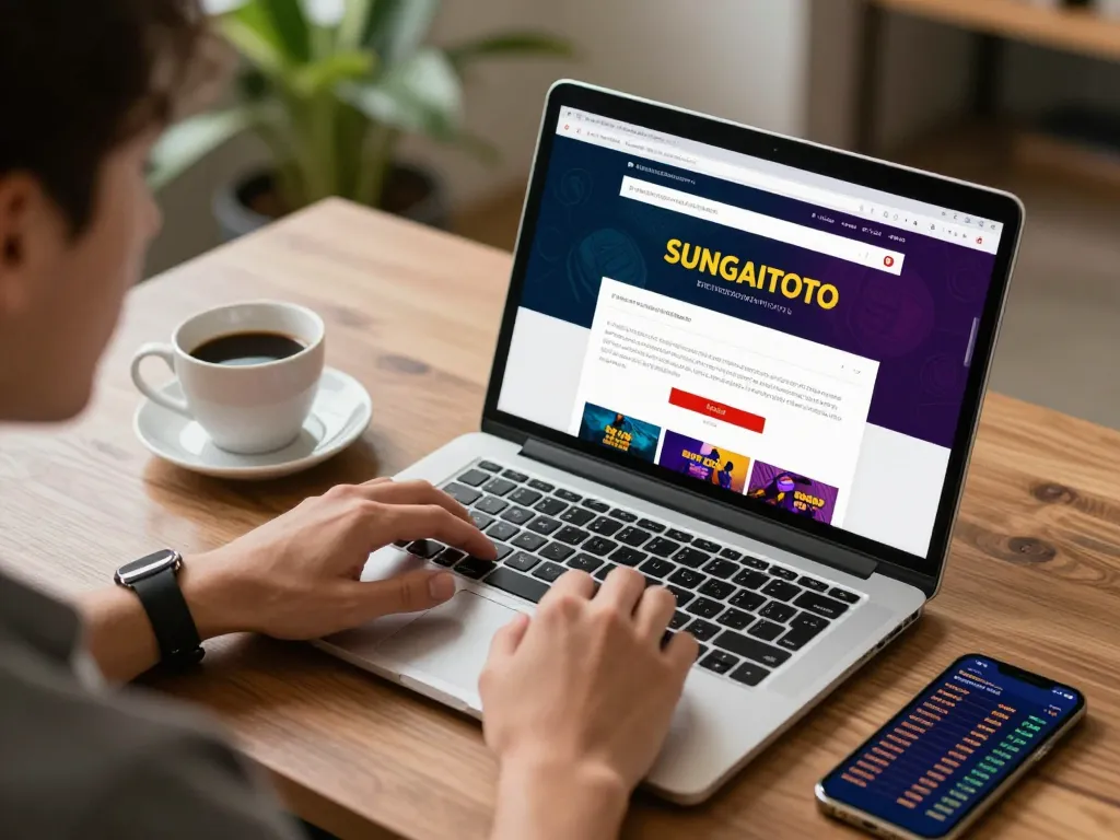 Engage with daftar sungaitoto by registering on the user-friendly gaming platform, capturing the excitement of online betting.