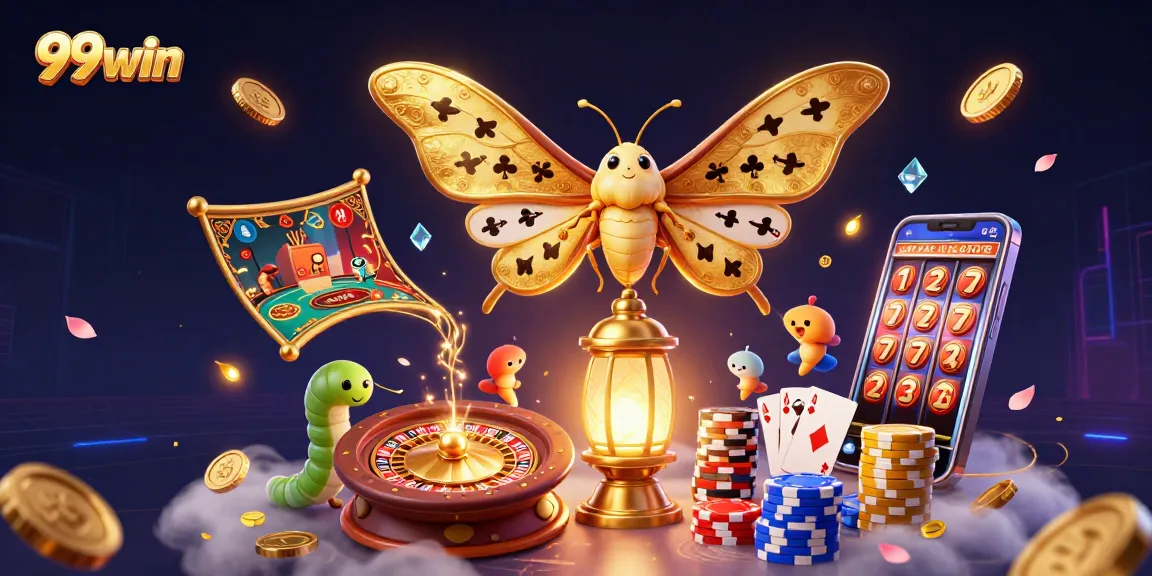 Engage with thrilling games at 99win, where golden opportunities and vibrant casino scenes attract you.