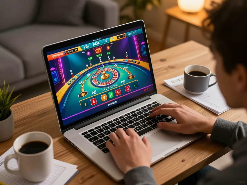 Experience thrilling gameplay with MM88 TODAY as you engage in live casino action from the comfort of home.