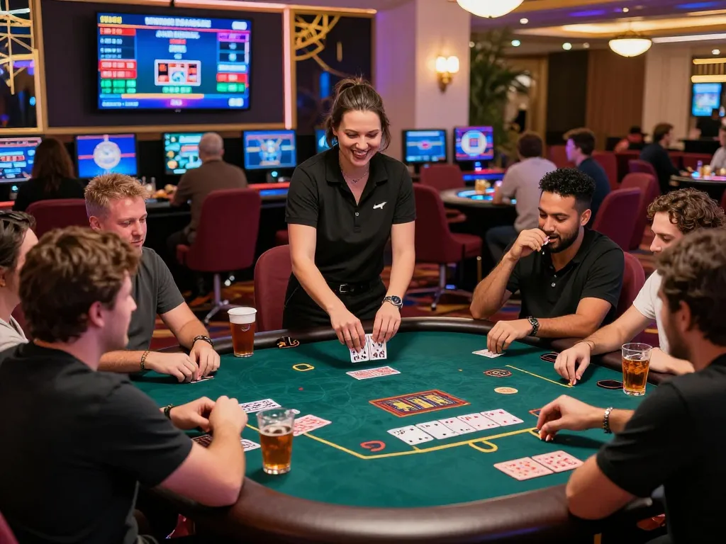 Hitclub mới nhất live card game experience with diverse players enjoying engaging atmosphere at an online casino.