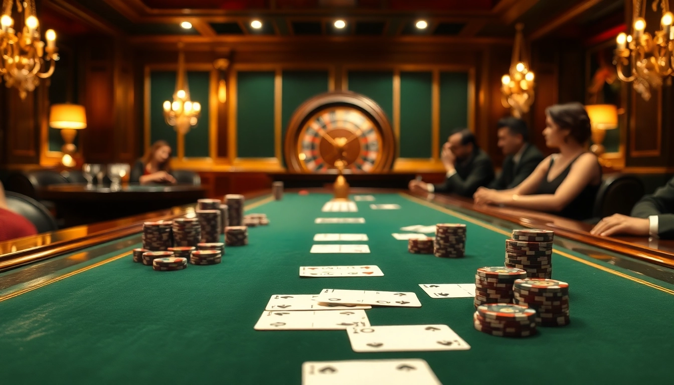 Experience the thrill of poker at a luxurious casino while engaging with chotruyen-themed storytelling.