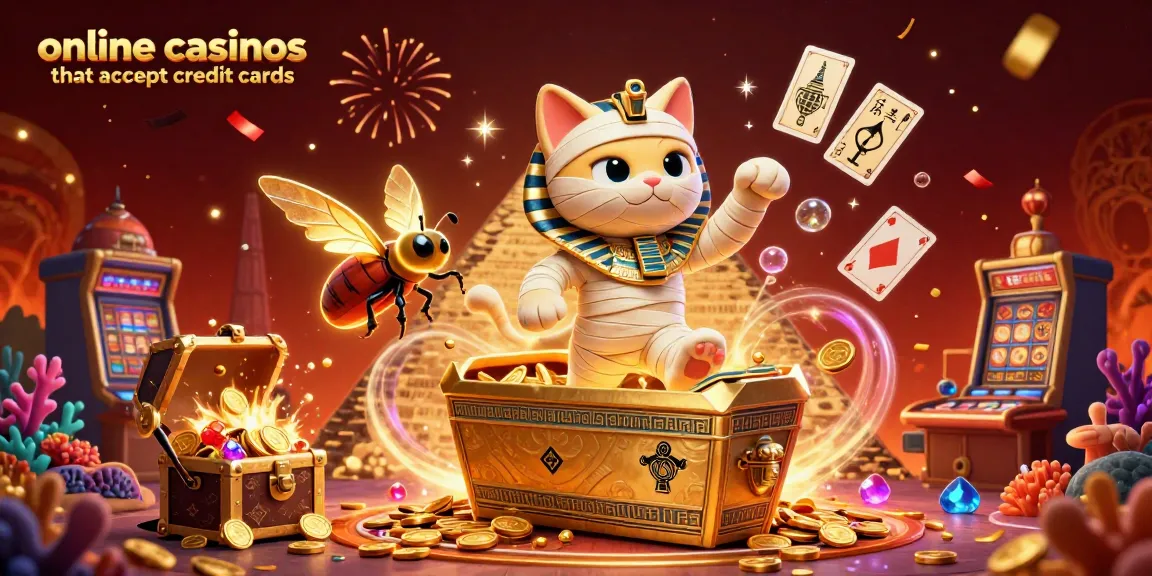 Experience the excitement of online casinos that accept credit cards in a vibrant casino scene.
