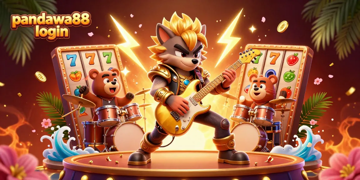 Experience the excitement of pandawa88 login with vibrant casino characters and dynamic game elements.