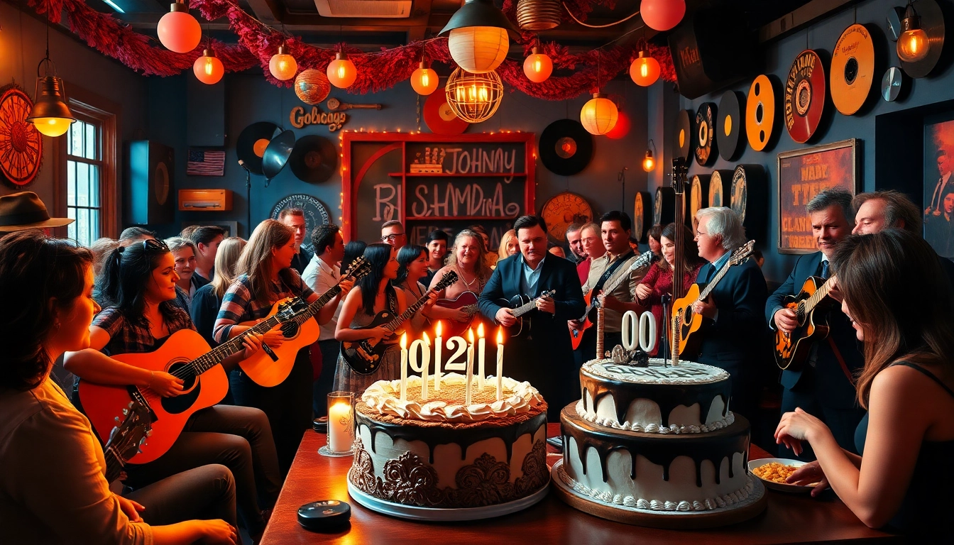 Celebrate with music at johnnycashbirthday.com during the lively Johnny Cash birthday bash.