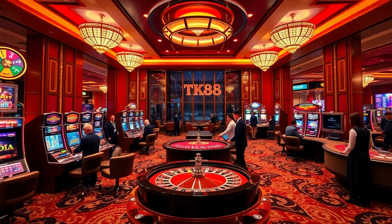 Experience the thrill of TK88 Casino with engaging games and professional dealers.