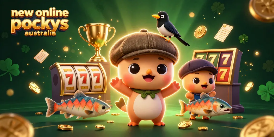 Experience the thrill of new online pokies australia with vibrant 3D characters and rich casino elements.